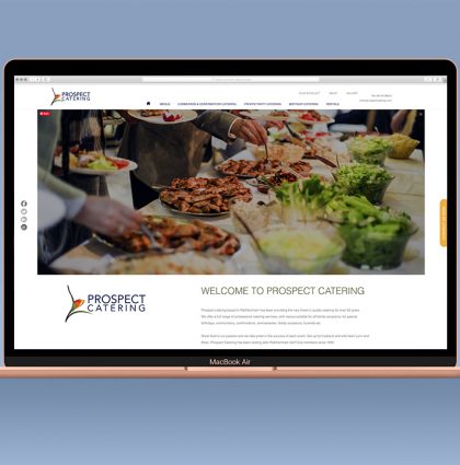 Prospect Catering Website